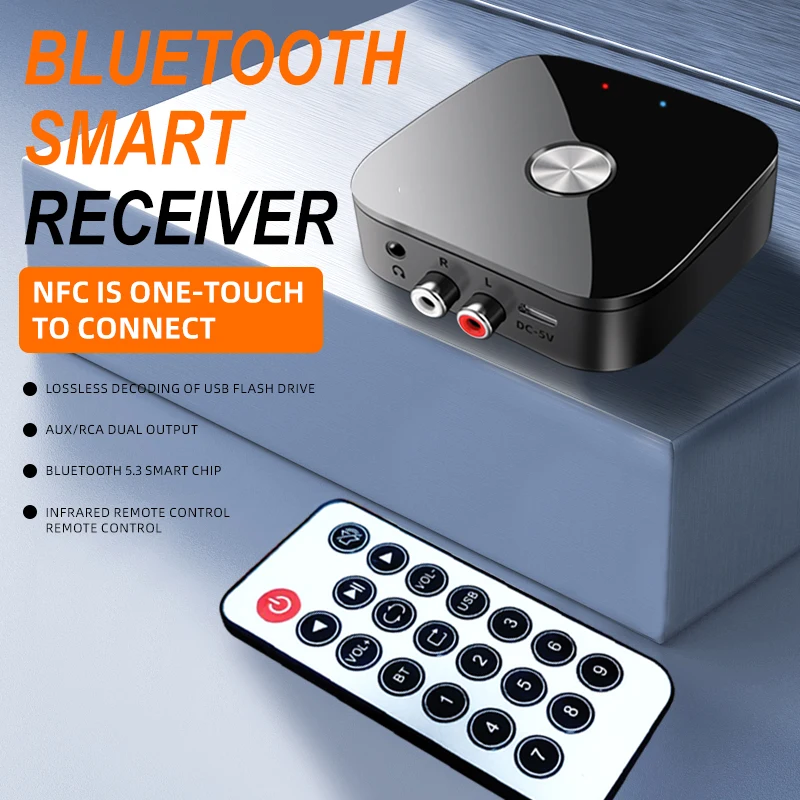 NFC Bluetooth-compatible 5.3 A - Transmission Jack Adapter のレビューと価格