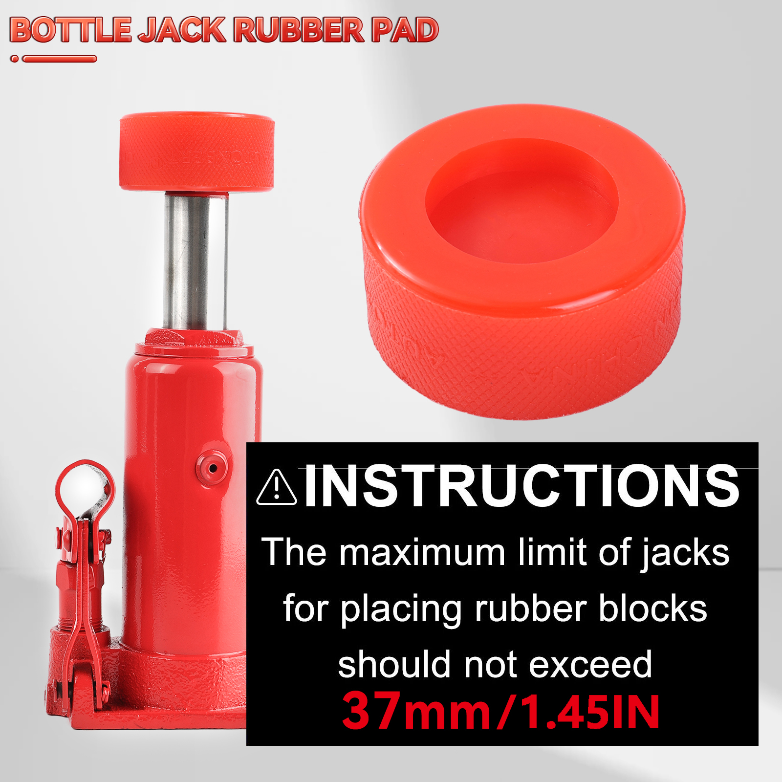 Polyethylene Bottle Jack Pad P - Transmission Jack Adapter のレビューと価格