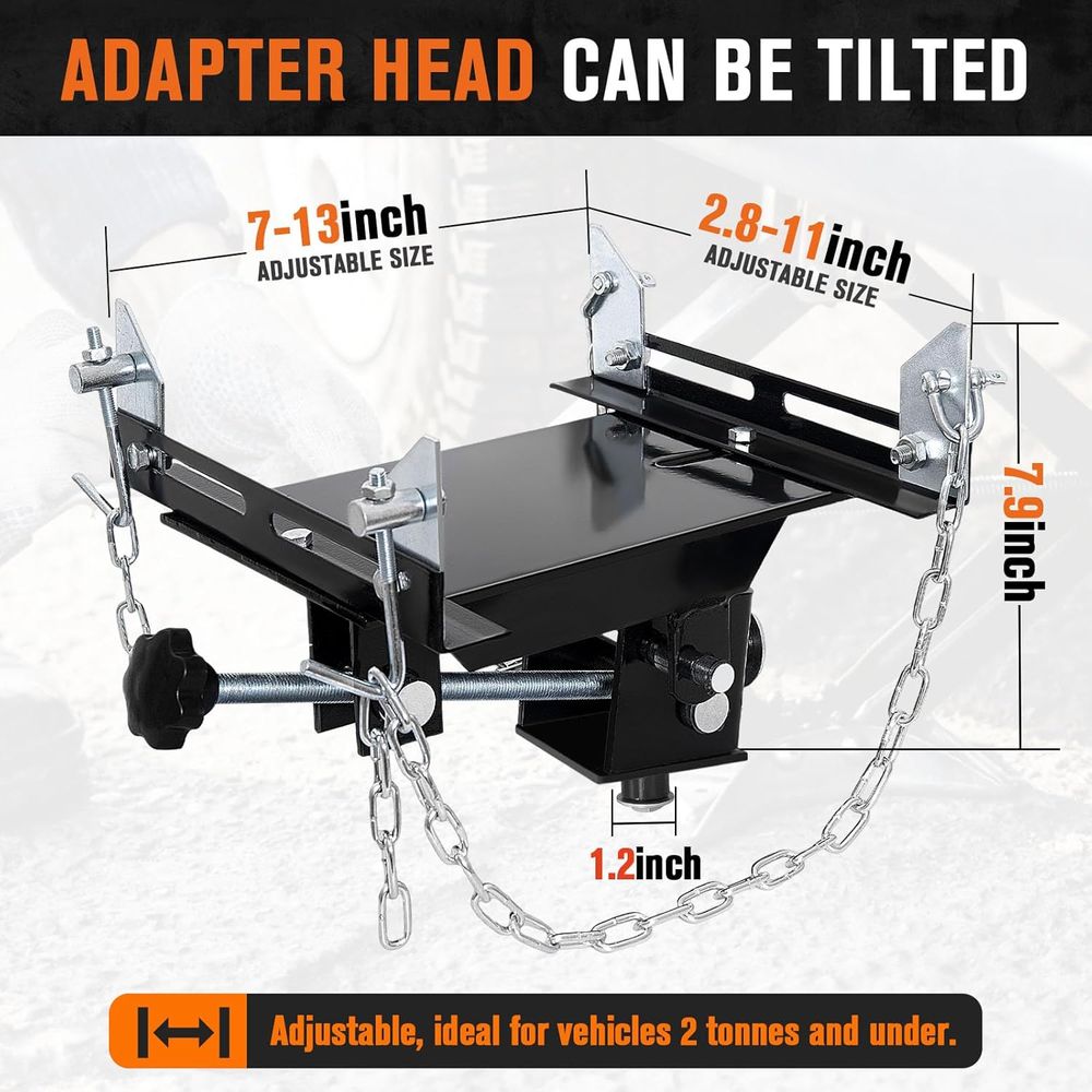 1/2 Ton Capacity Transmission  - Transmission Jack Adapter のレビューと価格