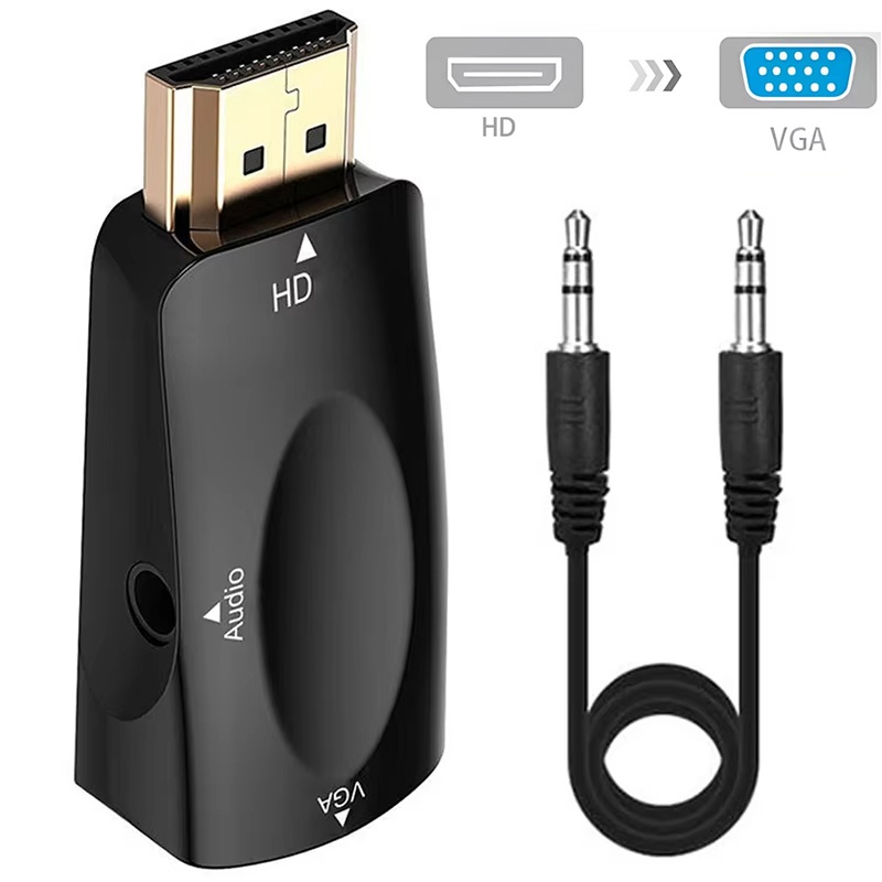 1080P HD HDMI-compatible to VG - Transmission Jack Adapter のレビューと価格