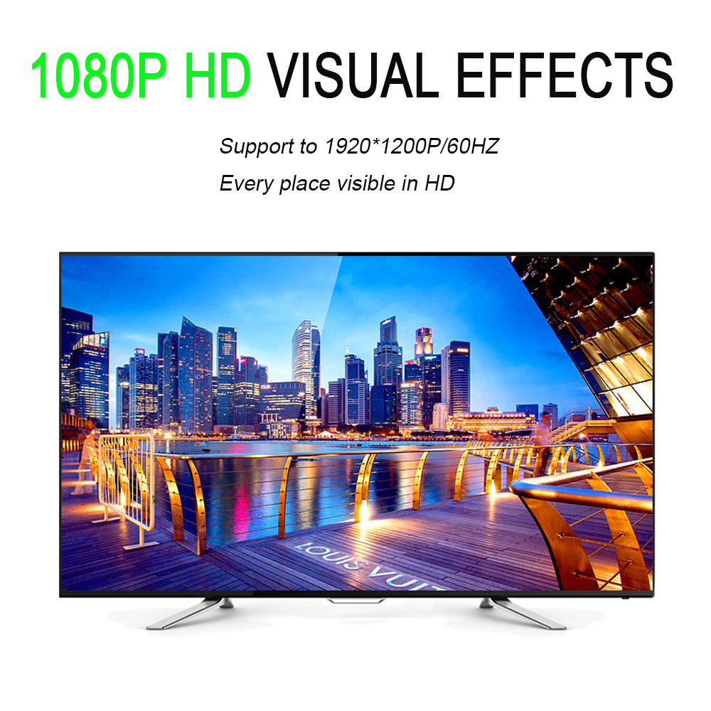 1080P HD HDMI-compatible to VG - Transmission Jack Adapter のレビューと価格