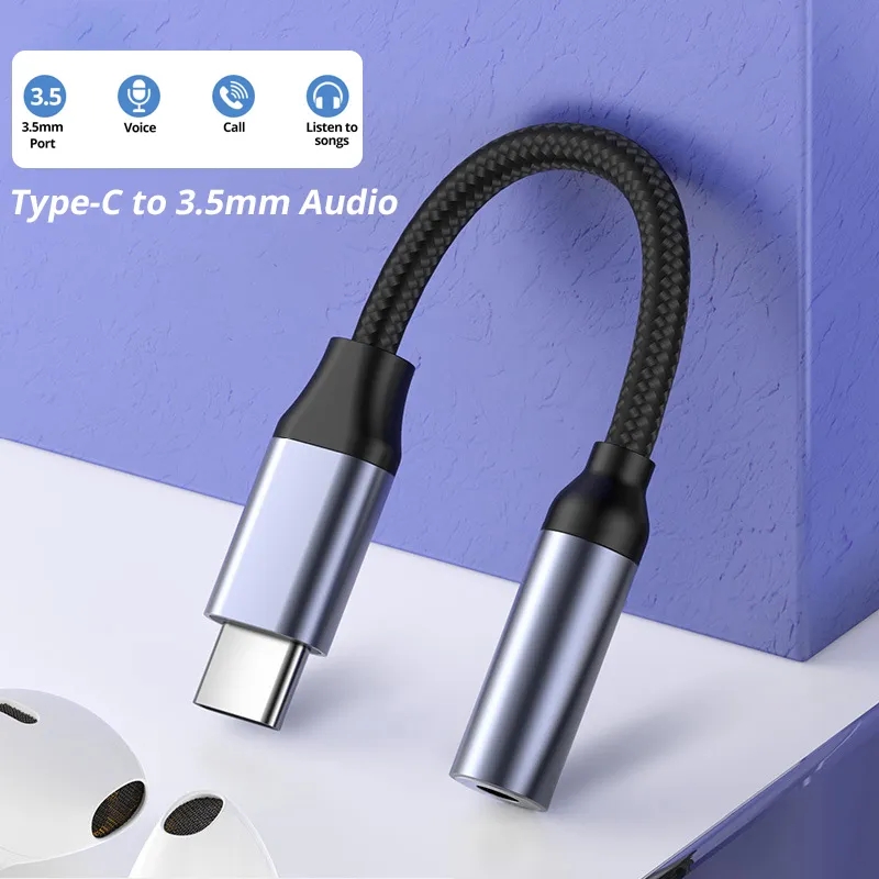 USB Type C To 3.5mm Aux Adapte - Transmission Jack Adapter のレビューと価格
