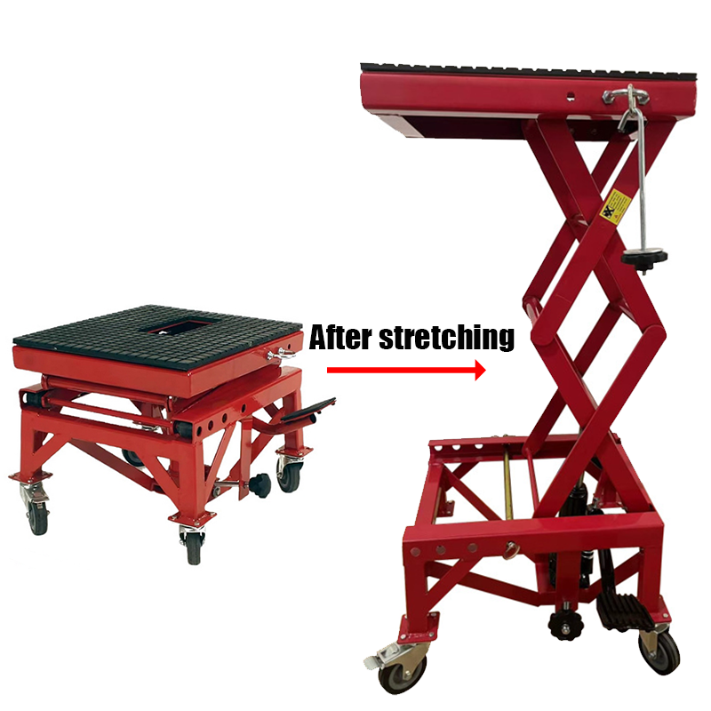 Hydraulic Motorcycle Lift Tabl - Transmission Jack Adapter のレビューと価格