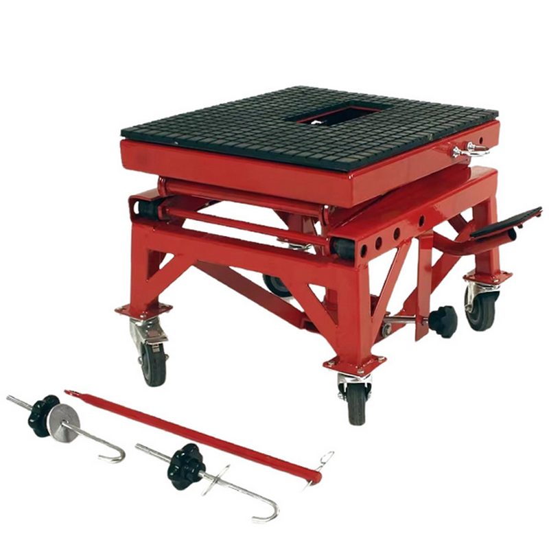 Hydraulic Motorcycle Lift Tabl - Transmission Jack Adapter のレビューと価格