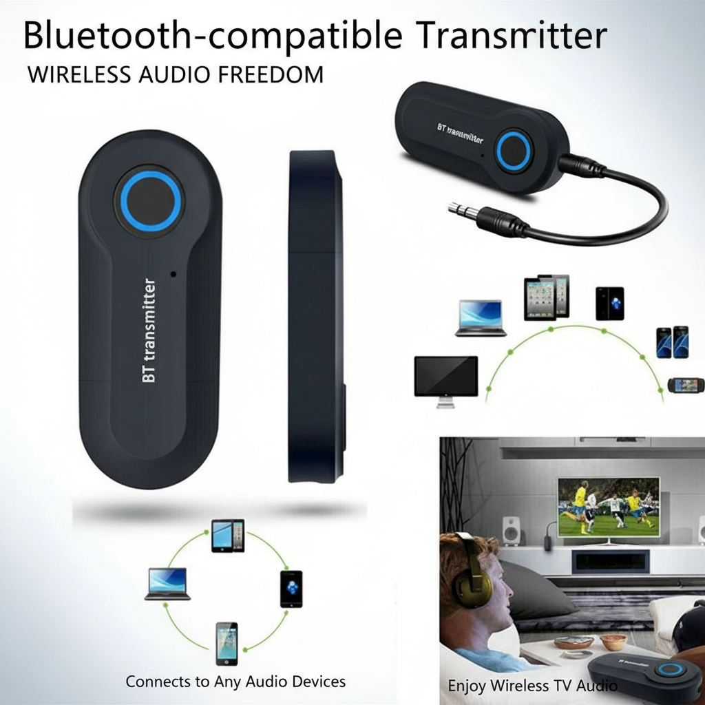 Wireless Bluetooth Transmitter - Transmission Jack Adapter のレビューと価格